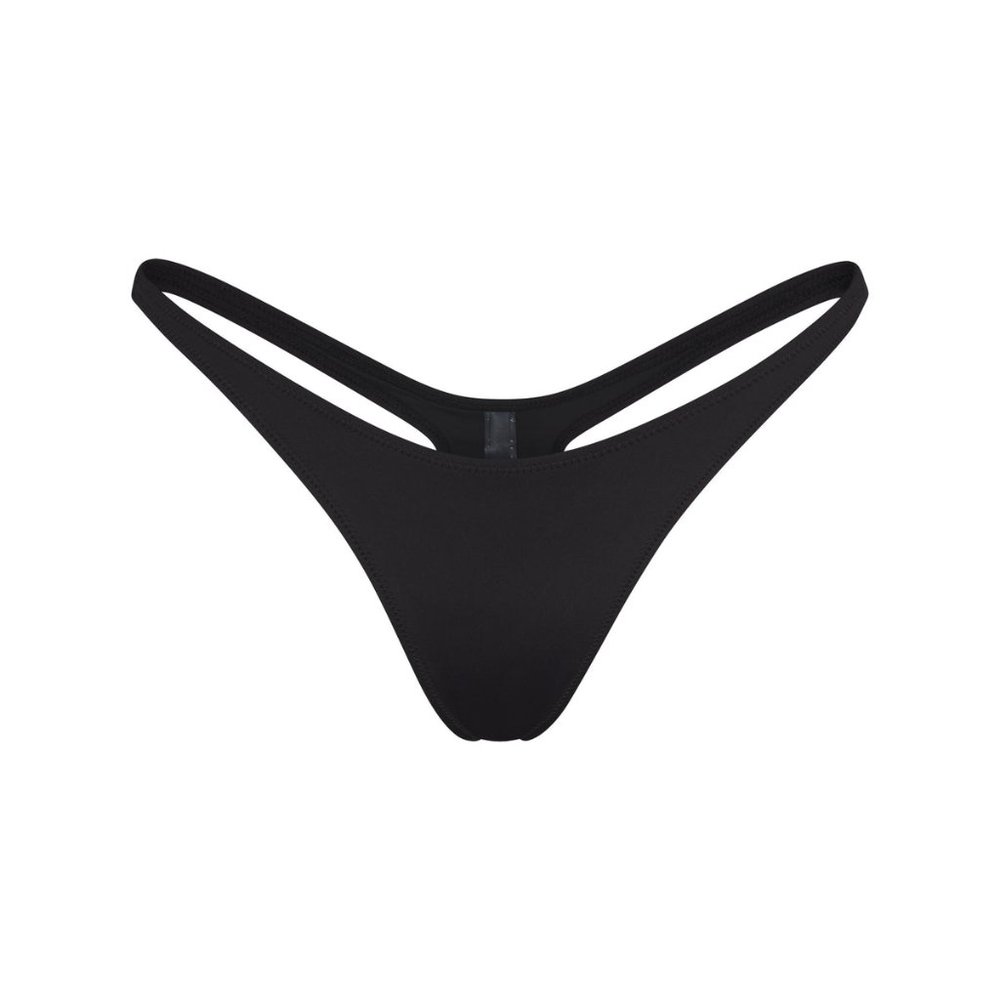 CT165 NWT Skims Onyx Swim Thong 4X